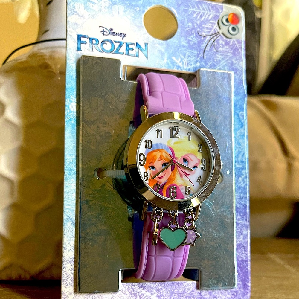 Disney’s FROZEN watch with charms Brand New!